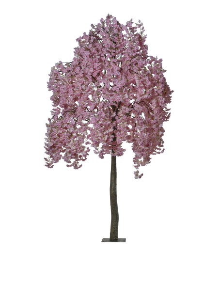 ARBOL FLOR ROSA CM 300