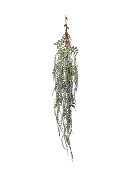 COLGANTE VERONICA VERDE/LILA 95CM