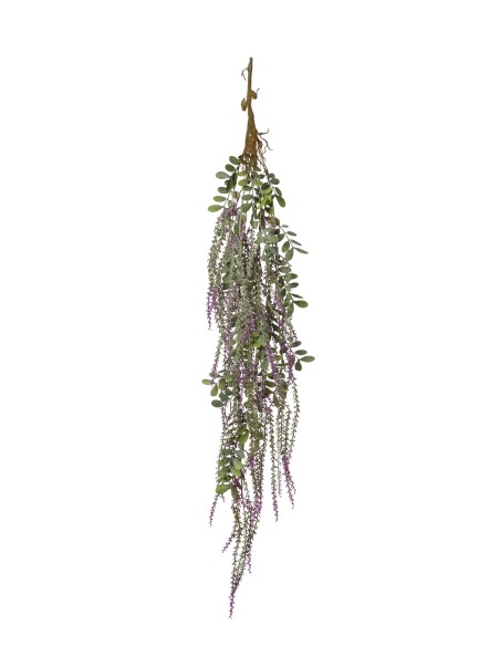 COLGANTE VERONICA VERDE/MORADO  95 CM