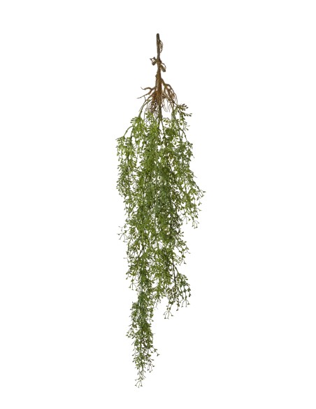 RAMO COLGANTE HOJAS DE TÉ VERDE 75CM