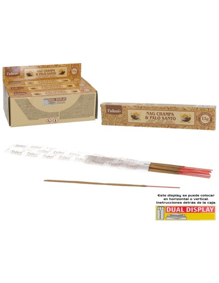 INCIENSO 15G 14 STICK NAG CHAMPA DELIGHTS PALO SAN