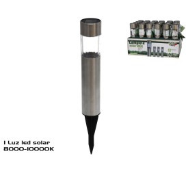 LÁMPARA SOLAR ACERO LICHT