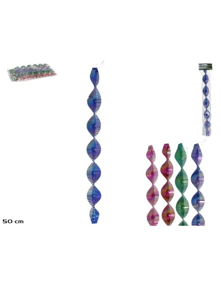 TIRA ESPIRAL AHUYENTA PÁJAROS 50X4,6CM 3