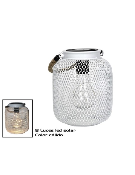 FAROL BLANCO HELGE 14,5X16CM