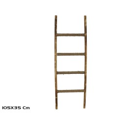 ESCALERA MADERA DECORACION 105X35CM