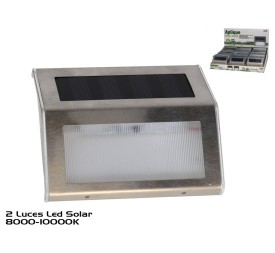 APLIQUE SOLAR MOVI. 2LED 9,8X8X2,2 CM