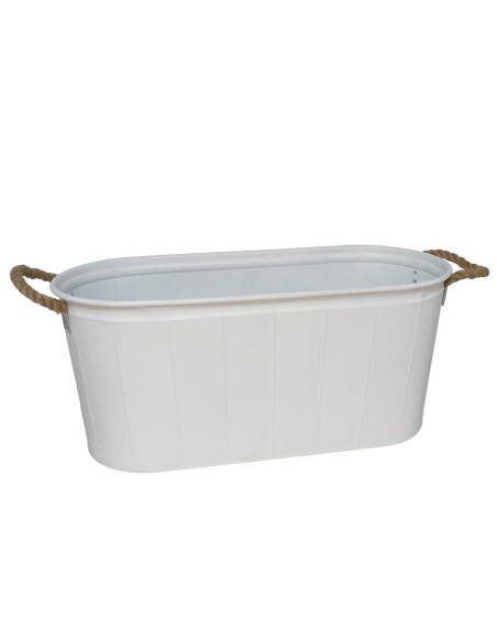 JARDINERA OVAL CON ASAS SENA 57X24,5X25,5 CM