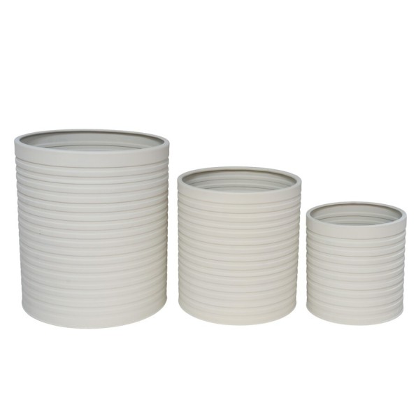 MACETERO X3 KYRA METAL 31X35 CM