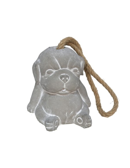 TOPE DE PUERTA PERRO GRIS 13X13X15 CM