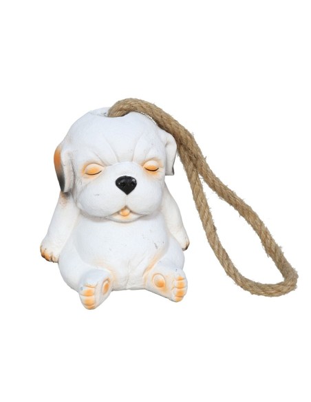 TOPE DE PUERTA PERRO BLANCO 13X13X15 CM