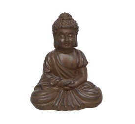 BUDA SENTADO DEC. MARRON 11,5X7X15 CM