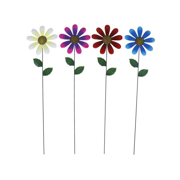 PINCHO FLOR GERBERA DEC. 4 SRT 75X18 CM