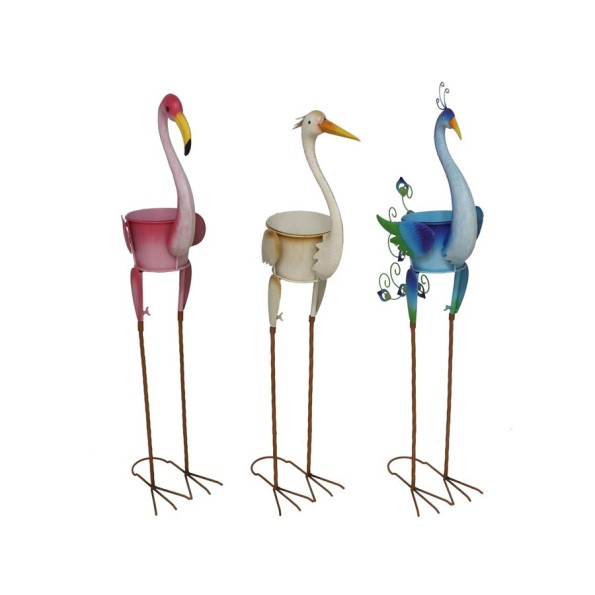 AVE DE PIE DECORADA 102X29X18 CM