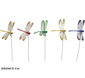 PINCHO X5 PCS LIVELULA COL SRT 25X14,5 CM