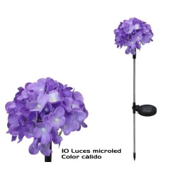 LAMPARA SOLAR ACERO RAMO 74X19X19 CM