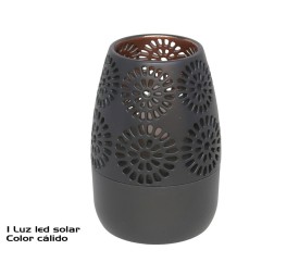 LAMPARA DE MESA SOLAR 1LED PLS 8,8X6X6 CM