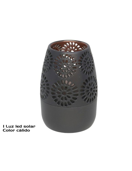 LAMPARA DE MESA SOLAR 1LED PLS 8,8X6X6 CM