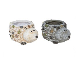 MACETERO ERIZO TERRACOTA 2 SRT 14X9,5X6,5 CM