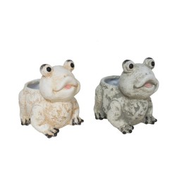 MACETERO RANA TERRACOTA 2 SRT 20X18X20 CM