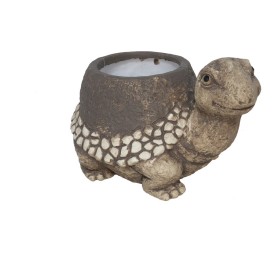 MACETERO TORTUGA TERRACOTA 25,5X18X15 CM