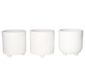 MACETERO EGAN BLANCO 3 SRT 12X12X13 CM