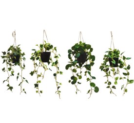 MACETA COLGANTE MINI HOJAS X 78-68CM (S)