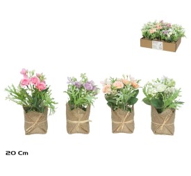 MACETA SACO ROSITAS 20CM (S)
