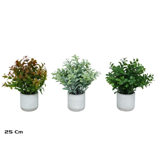 MACETA CEMENTO MYRTUS - 25 CM (S)