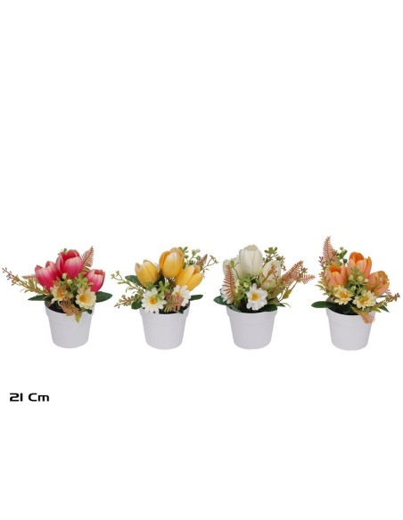 MACETA TULIPANES- 19 CM (S) MACETA TULIPANES- 19 CM (S)
