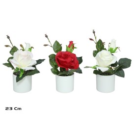 MACETA ROSA SEDA - 23 CM (S)