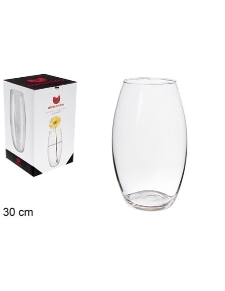 FLORERO CRISTAL AZAHAR 30CM