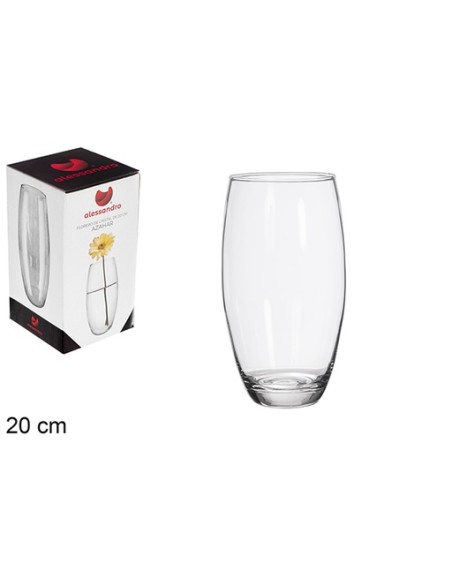FLORERO CRISTAL AZAHAR 20CM
