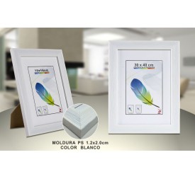 PORTAFOTO PLASTICO PS-612 30X40CM(6/12)