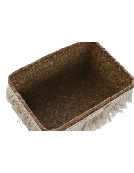 CESTA SET 3 FIBRA 23X17X10 DECAPE NATURAL