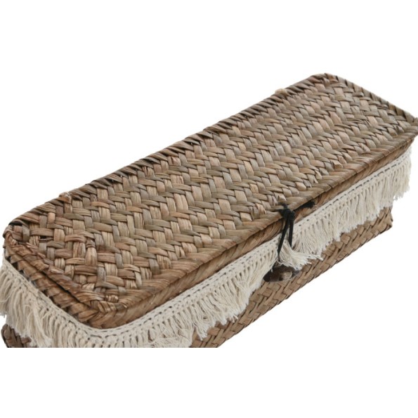 CESTA SET 3 FIBRA 32X12X10 DECAPE NATURAL