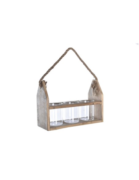 JARRON CRISTAL PAULOWNIA 34X12X22 10 CUERDA