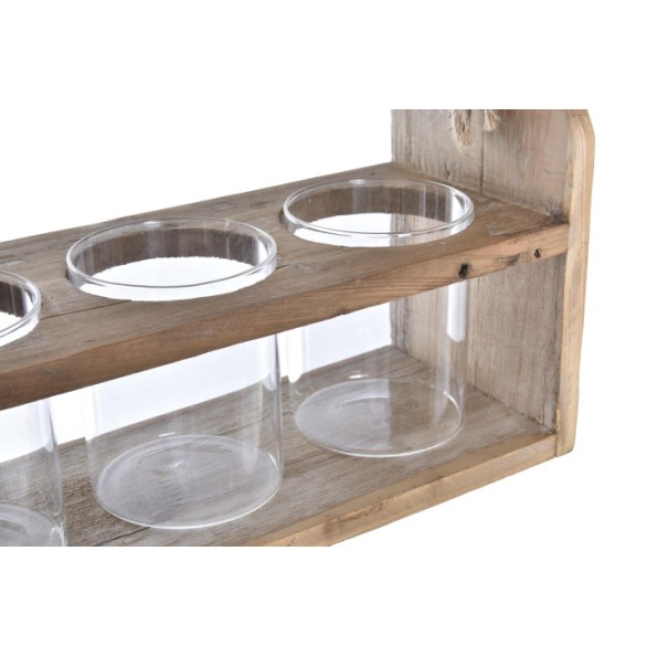 JARRON CRISTAL PAULOWNIA 34X12X22 10 CUERDA