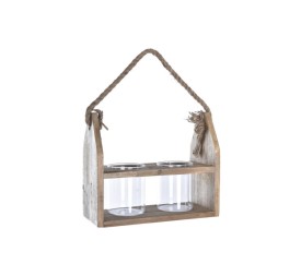 JARRON CRISTAL PAULOWNIA 28X12X22 10 CUERDA