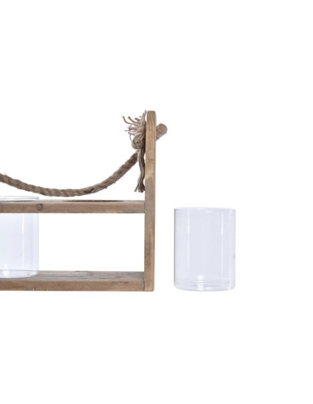 JARRON CRISTAL PAULOWNIA 28X12X22 10 CUERDA