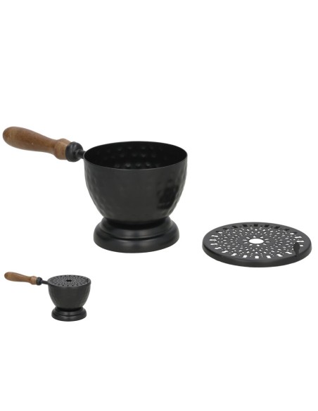 QUEMADOR DE HIERRO C/MANGO 9X22CM