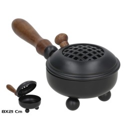 QUEMADOR DE HIERRO C/MANGO 8X21CM