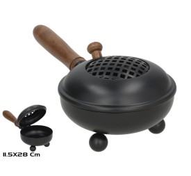 QUEMADOR DE HIERRO C/MANGO 11,5X28CM