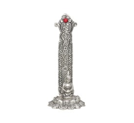 PORTA INCIENSO ALUMINIO ASHANTI 10X23,5CM