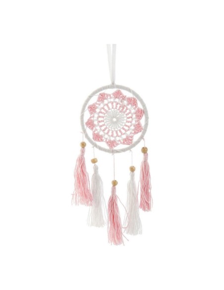 ATRAPASUEÑOS POLIESTER ALGODON 9X0.5X28 MANDALA