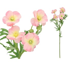 VARA BUTTERFLY RANUNCULUS-46CM (ROSA)