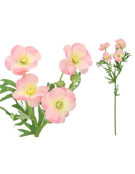 VARA BUTTERFLY RANUNCULUS-46CM (ROSA)