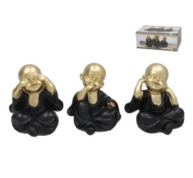 FIGURA MONJE CHARUN 3 SURT 10H CM RESINA