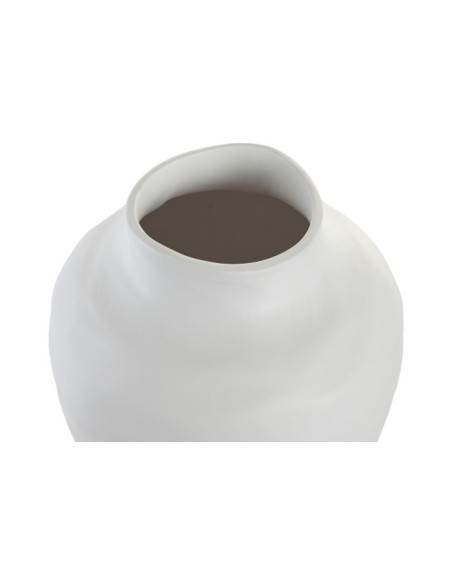 JARRON GRES 27X27X41 ORGANICO ARTESANAL CRUDO