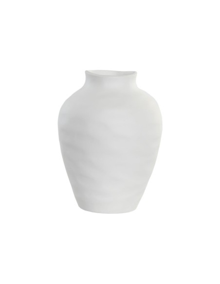 JARRON GRES 21X21X30 ORGANICO ARTESANAL CRUDO