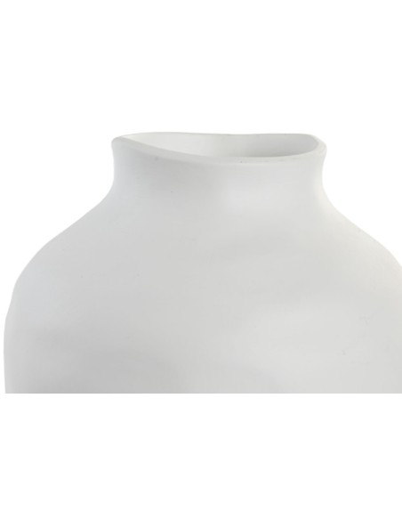 JARRON GRES 21X21X30 ORGANICO ARTESANAL CRUDO